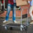 Foldable Platform Truck Push Dolly, Heavy Duty Rolling Cart with 360 Degree Swivel Wheels-69527695