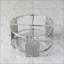 Table basse ronde en verre trempé double couche