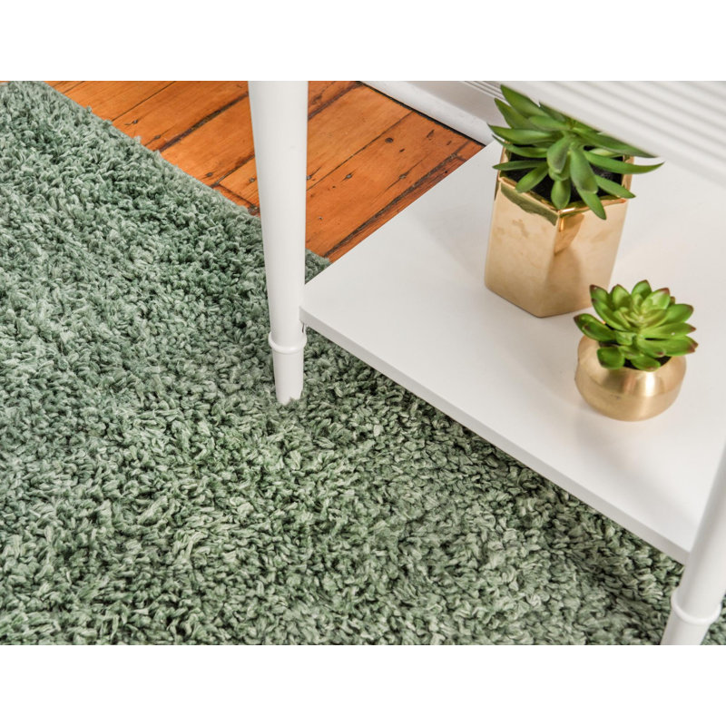Tapis sauge tissé à la machine Wegate, Rond 6 pi 1 po