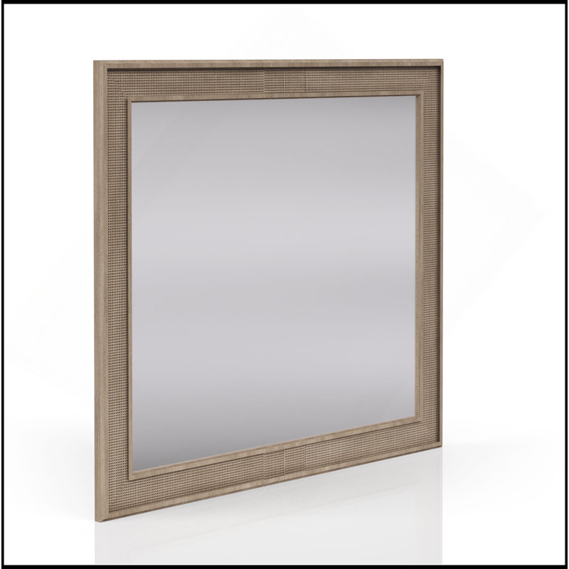 Sand Cane Mirror, 40" x 40", Square