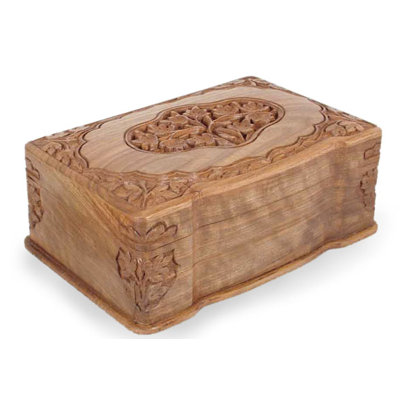 Boîte à bijoux en bois