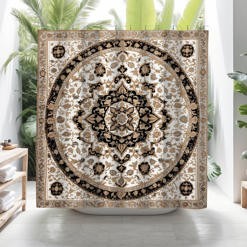 Rideau de douche Floral