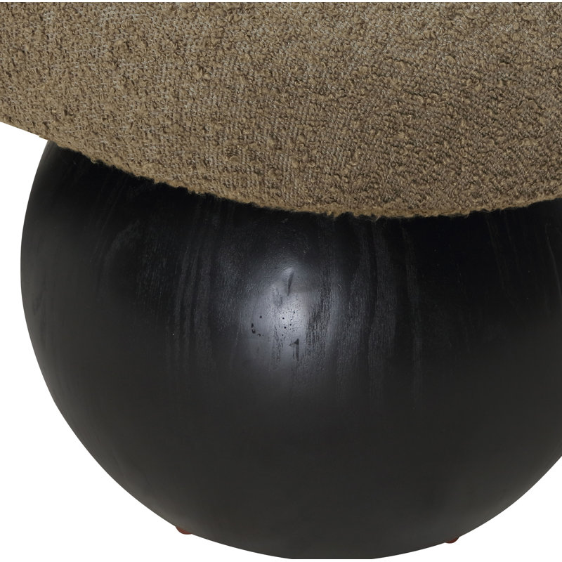 Banc de rangement Aust, Noir, Olive
