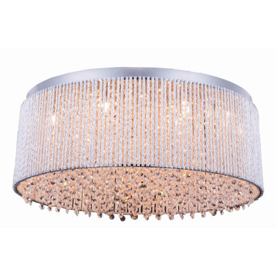 Plafonnier encastré cylindrique de style lustre Larrison