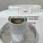 autical Modern Ceiling Light Flush Mount with Milky White Globe-113660521
