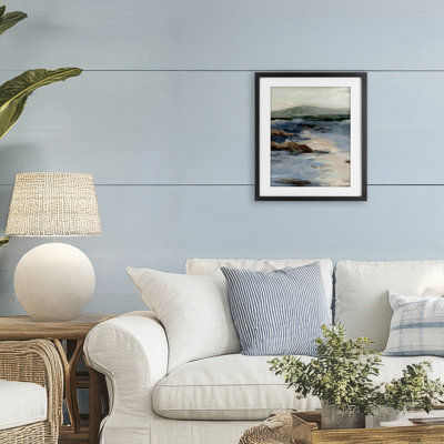 Crashing Tides Seascape, reproduction d'art sous verre, conception de Jacob Q