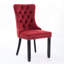 Ensemble de 2 chaises de salle à manger Classic Velvet