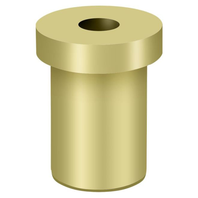 Deltana PB985U3 Pivot Base; Bright Brass Finish, Polished Brass