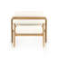 Chaise d'appoint rembourrée Maudette-88235088