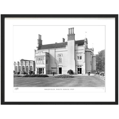 Bredfield, White House 1929 - Single Picture Frame Print