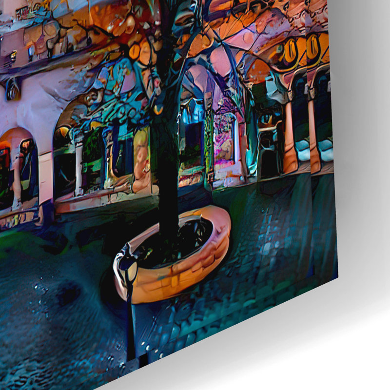 Art mural en verre acrylique 24 po x 16 po Epic Art, H 16 po x l 24 po