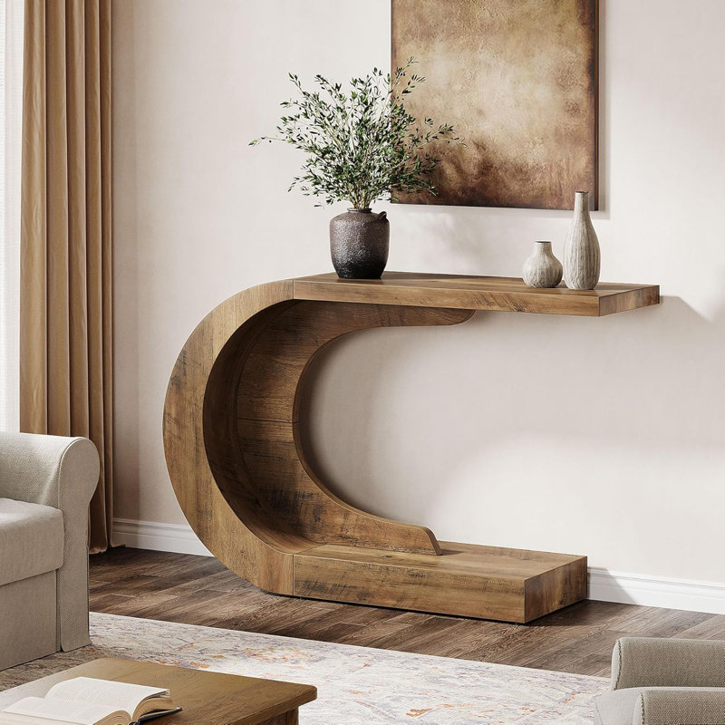 Table d'appoint 43,3 po Mid-Century Modern