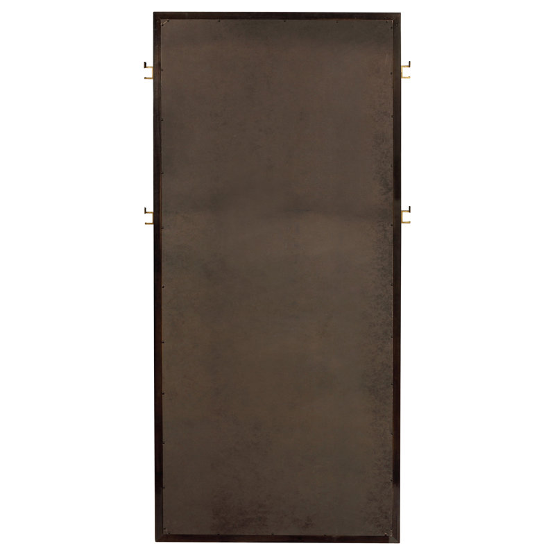 Carlwirt 80-inch Standing Floor Mirror Smoked Peppercorn, Smoked Peppercorn