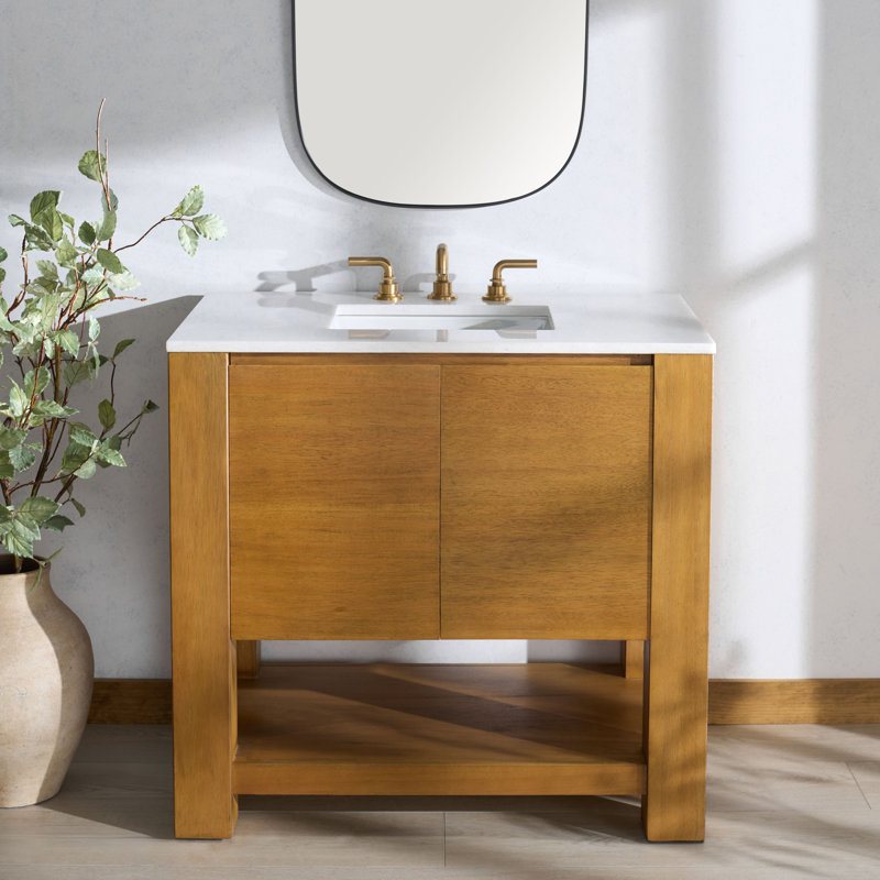 Grayton Bertino Single Sink Bathroom Vanity, 36"