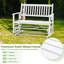 Banc oscillant en bois Geroline