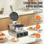 Gaufrier commercial anti-adhésif 1230W