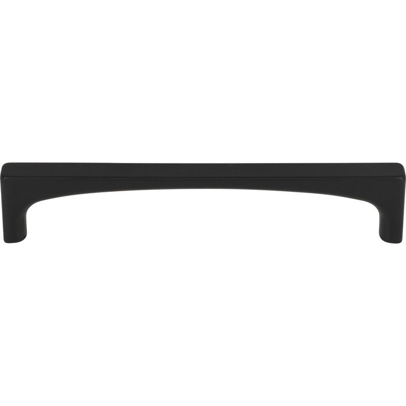 Riverside Bar pull, Flat Black, 5 1/16"