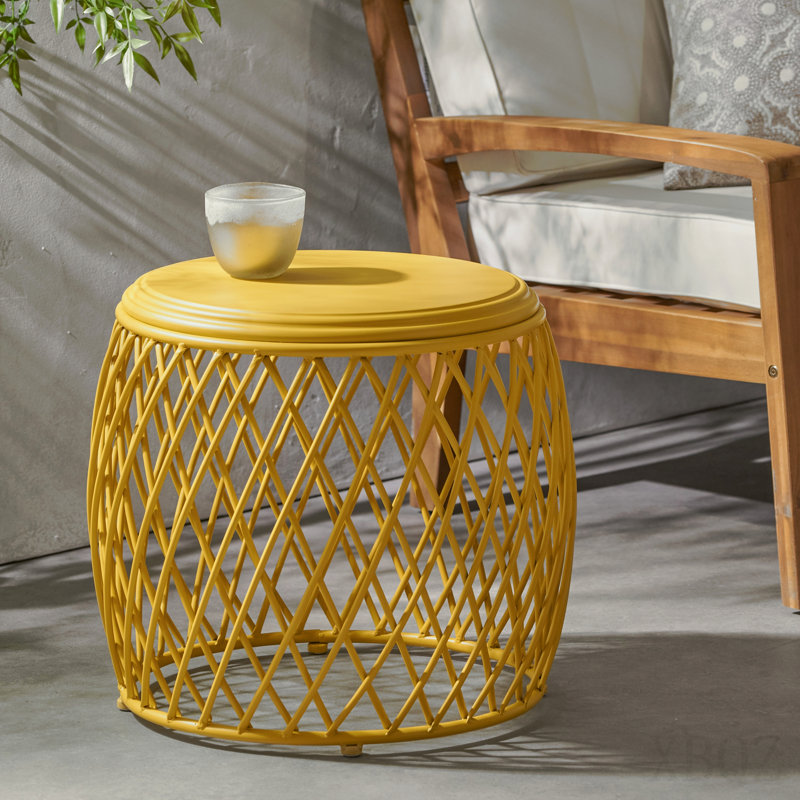Table d'appoint Alamera 19,75, Yellow
