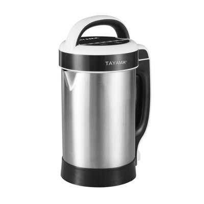 Cafetière multifonctionnelle en acier inoxydable et lait de soja Tayama, 1,3 L