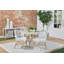 Chaise d'appoint de patio avec coussin Paulsen