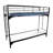 Athalie University 1.5" Heavy Duty Steel Bunk Bed with Built-in Guardrails & Ladders-658540395