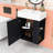 Bathroom Vanity with Ceramic Basin-751306228