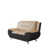 Beige/black Faux Leather