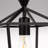 Crattic 1-Light Lantern Semi Flush Mount