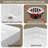 34" W × 34" D Acrylic Shower Base Single Threshold for Alcove Installation with Rectangular Drain Cover