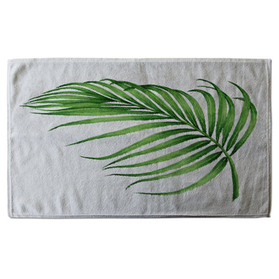 Cotton Floral Waffle Kitchen Towel