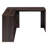 Hanlontown L-Shaped Metal Base Writing Desk-2071814527