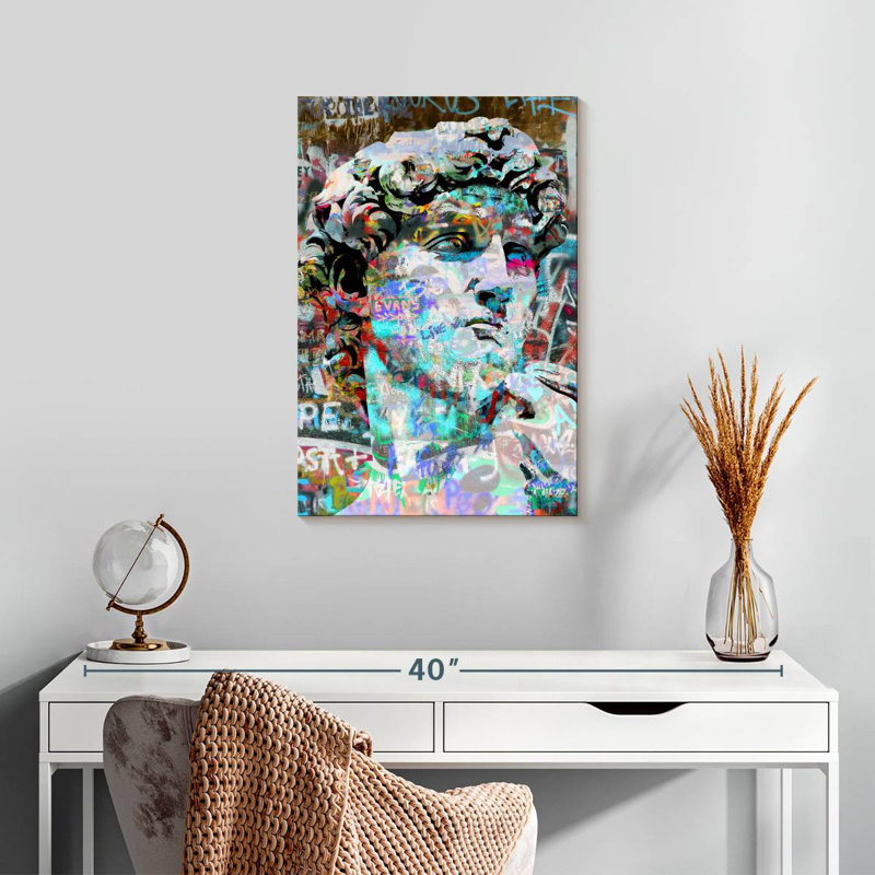 Leisha David Heavy Graffiti, 24" H x 16" W