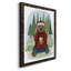 «Cvetana Lumberjack Bear Latte», reproduction d'un seul cadre photo sur toile-88442262-88442259