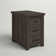 Yoji Solid Wood 3 - Drawer End Table and Built-In Outlets