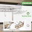 Expandable Stainless Steel Dish Drainer: Over The Sink Space Saver (33.6"- 39.9"Width) for Kitchen Storage-111515470