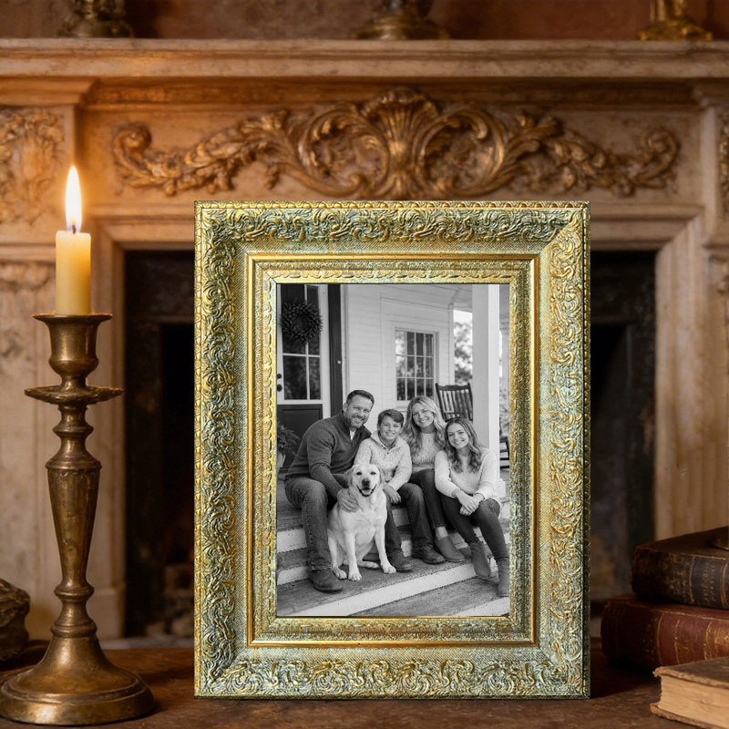 Cadre photo 3 pièces or antique 11 po x 14 po, Or antique, 3, L 11 po x H 14 po