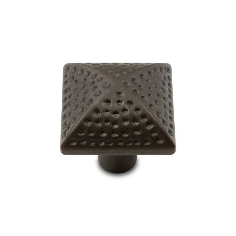Poignée carrée avec tirets Divet CK Series, Bronze huilé