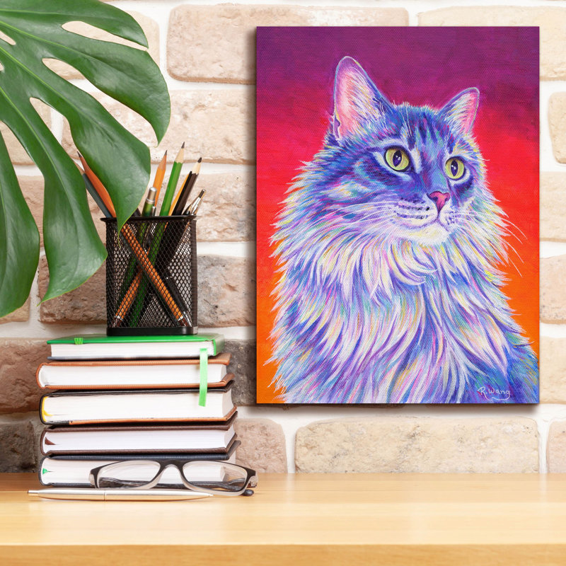 Sur toile, H 16 po x l 12 po x P 0,75 po