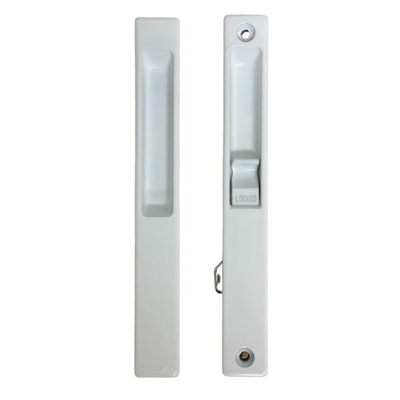 Flush Mount Handle Set with Nite Lock for Sliding Glass Doors