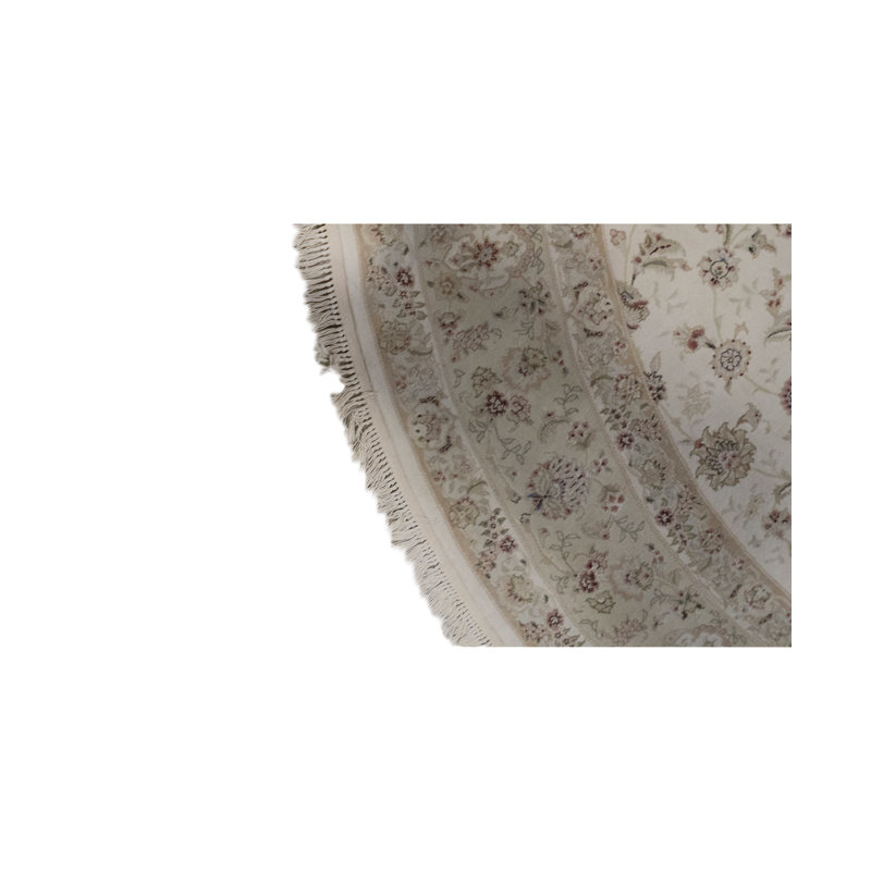 Floral Area Rug in Gray