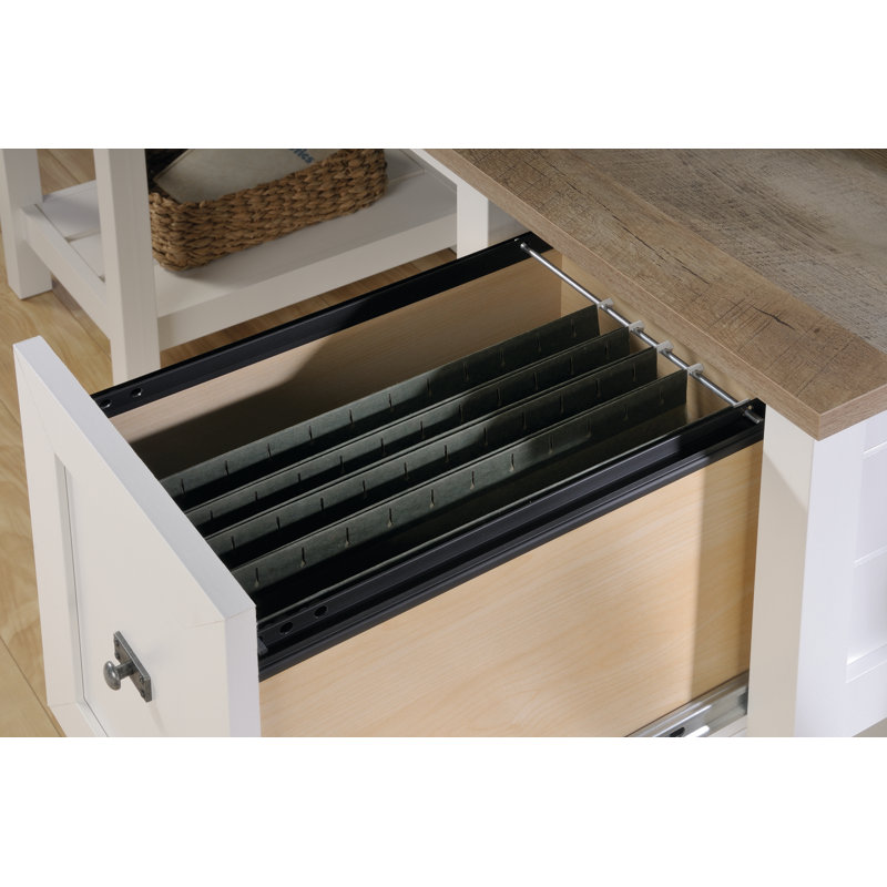 Bureau Myrasol, Chêne/blanc doux