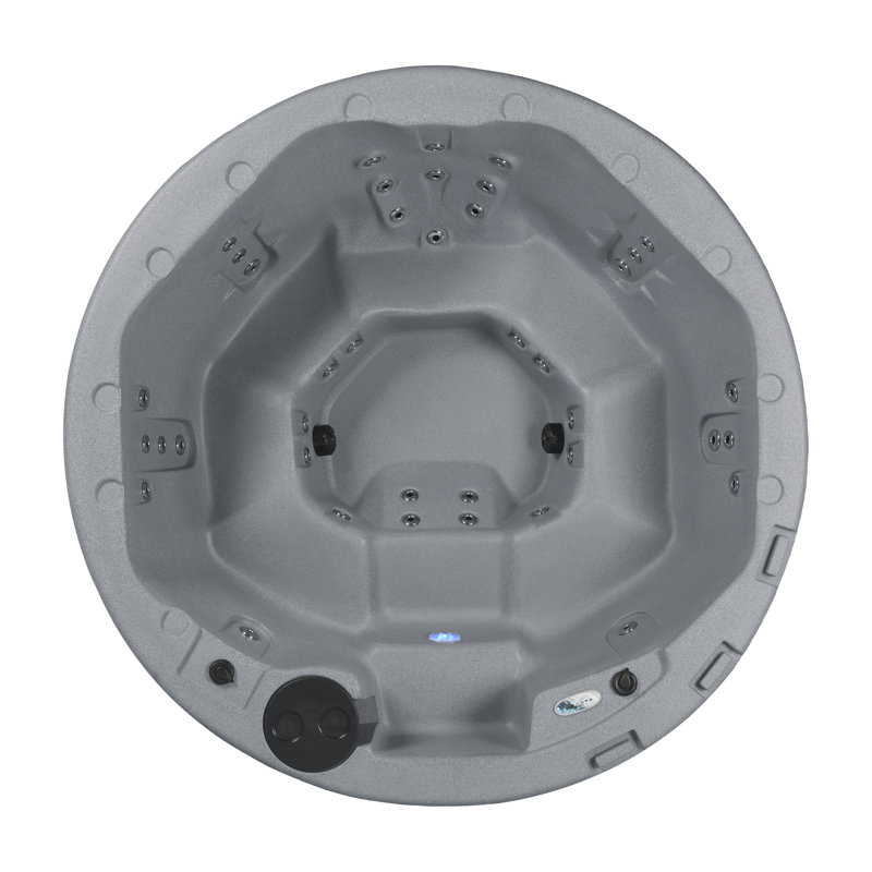 Balance Ultra 6-Person 40 Stainless Jet 240 Volt Hot Tub with True Stainless Heater, Ozone and Multi LED Lighting
