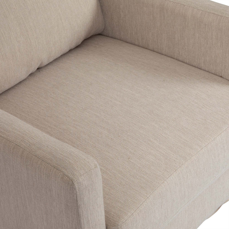 Fauteuil club moderne, Beige