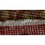 Hand Knotted Wool Geometric Area Rug in Pink-2131197506