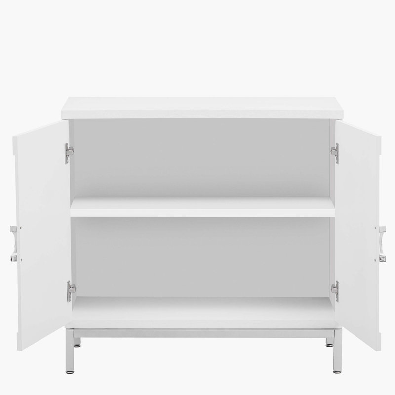 Armoire de rangement Marycatherine, Blanc