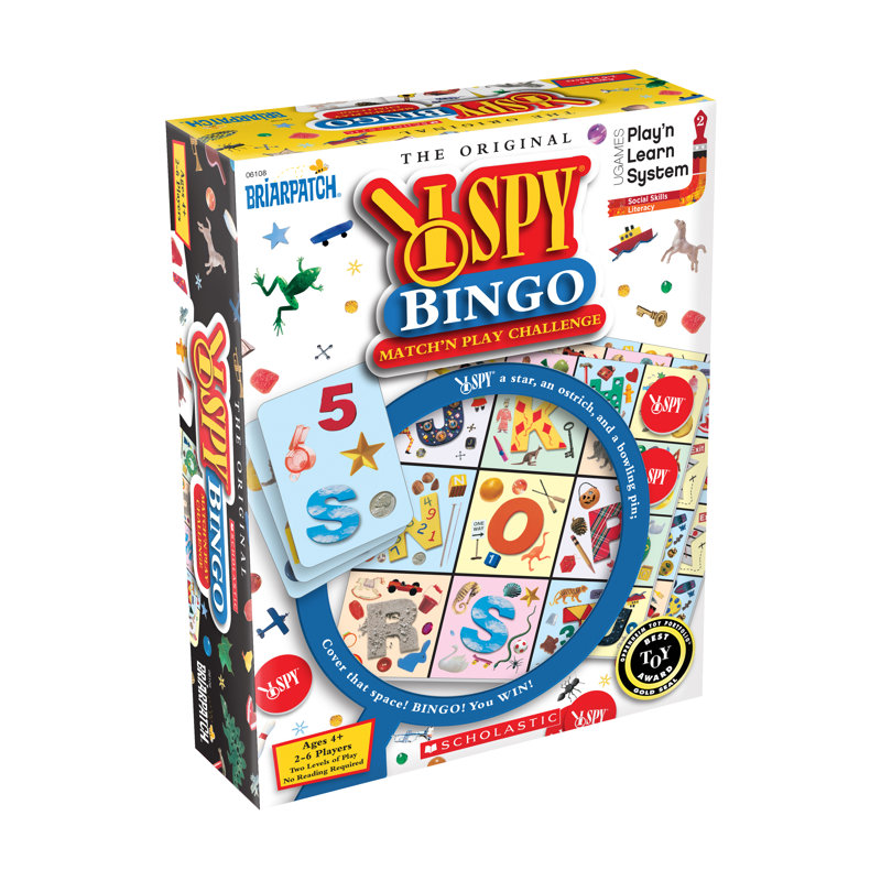 «I Espion Bingo Match and Play»