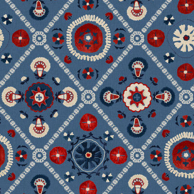 Joules Festival Floral Trellis Cream Wallpaper