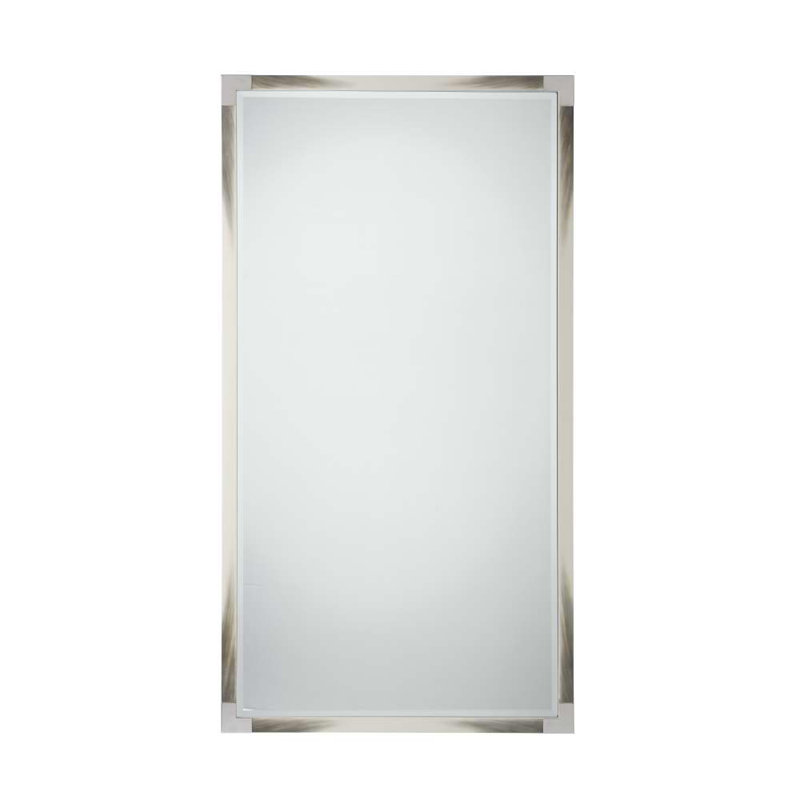 Cutting Edge Wood Rectangle Floor Mirror