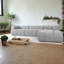 Canapés modulaires à compression, 122 pouces, mousse, polyester, salon moderne pour la maison