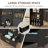 Kitchen Island With Extended Table, Storage Cabinet, Drawers, Black Oak-988985760
